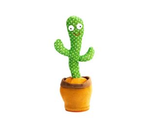 Green dancing cactus tree toys for children